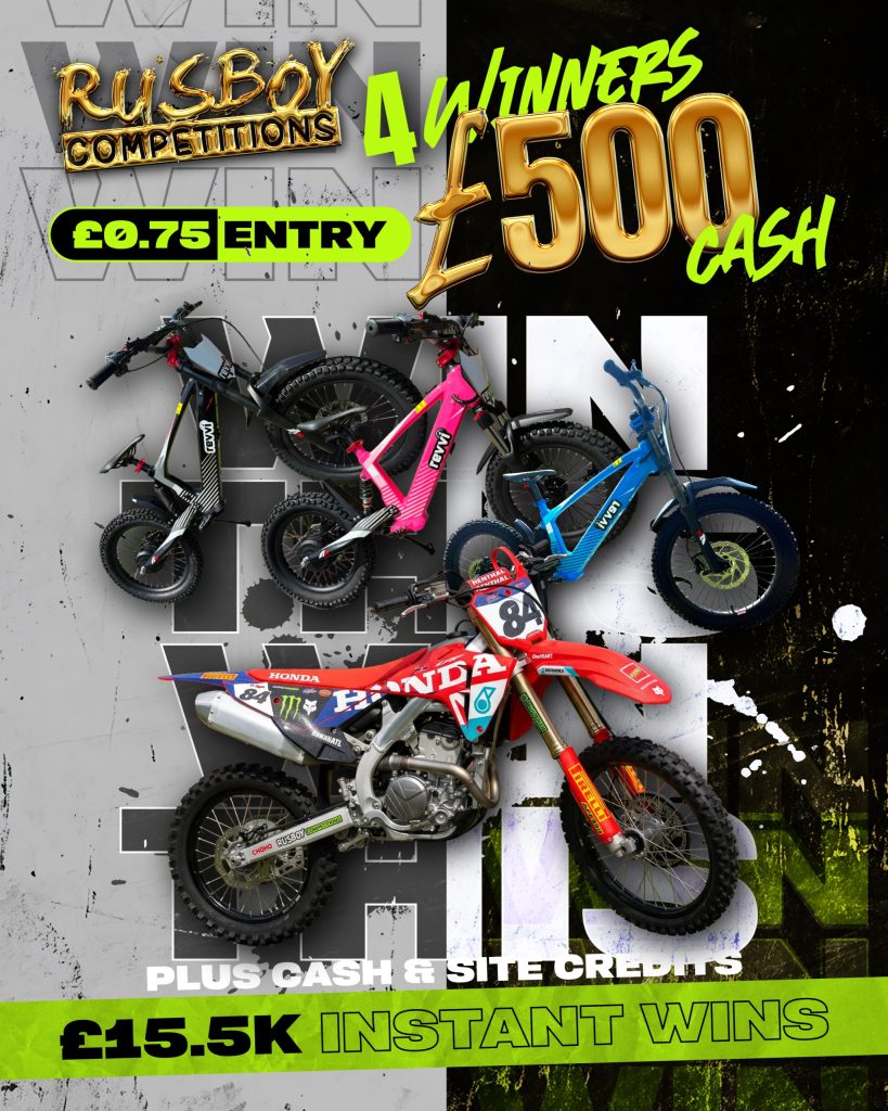 2026 Honda CRF 250 for 75p?! 🤯 Plus £15k+ Instant Wins